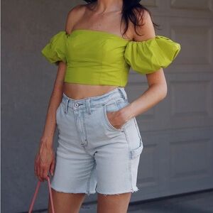 Abercrombie Denim Bermuda Shorts